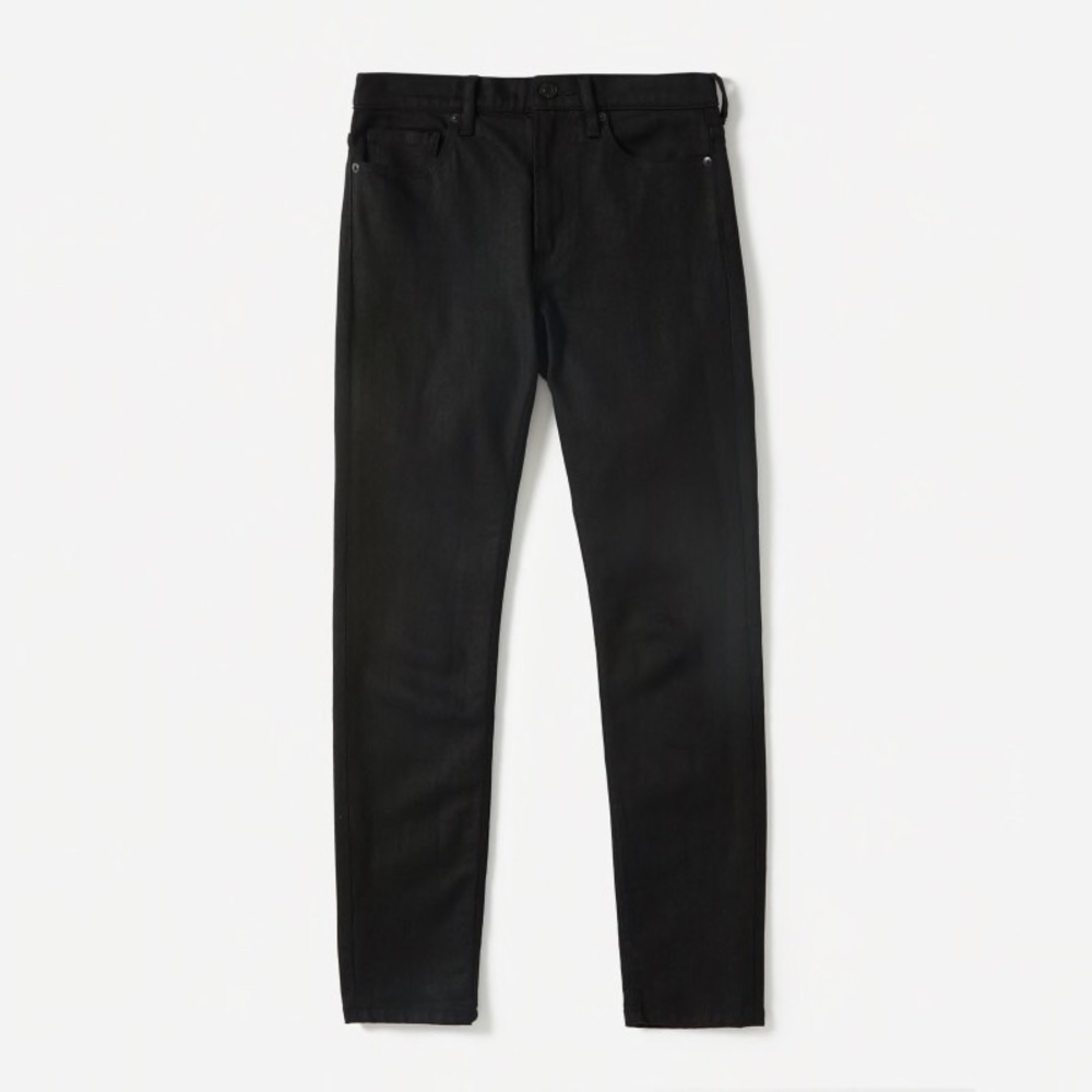H&M Mid-Rise Black Skinny Ankle Denim Sz 28 - Picture 2 of 8